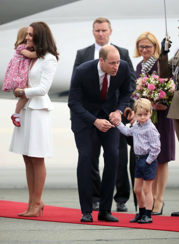 The children will travel across Poland and Germany with their parents [Photo: PA]