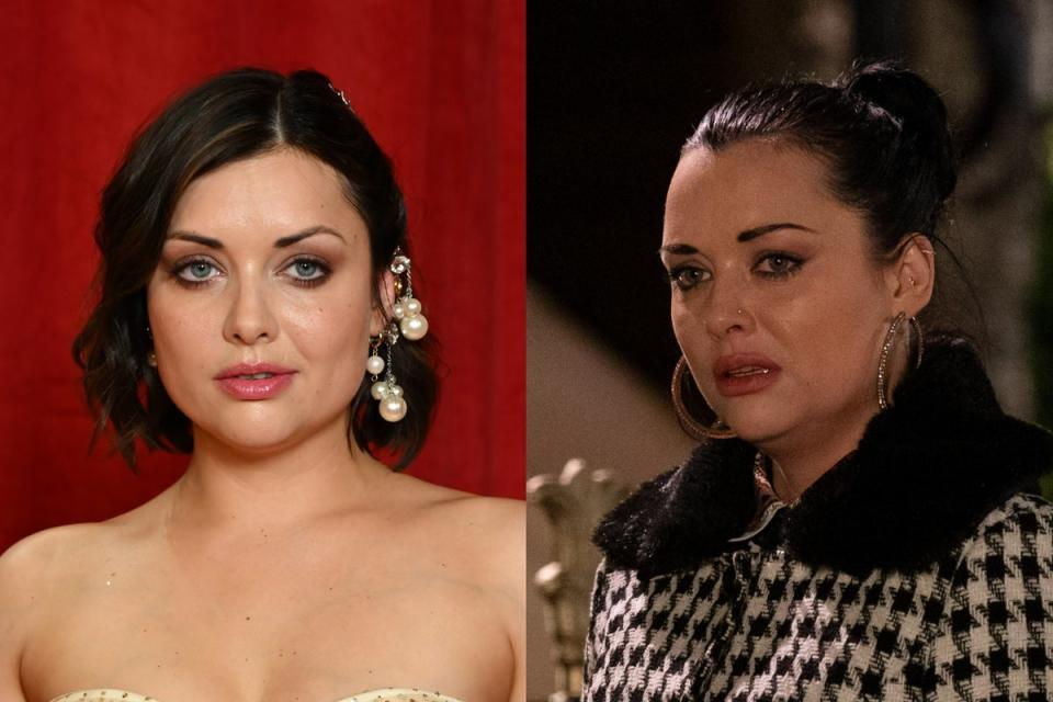 Shona McGarty plays Whitney Dean on EastEnders (Getty / BBC / Jack Barnes / Kieron McCarron)