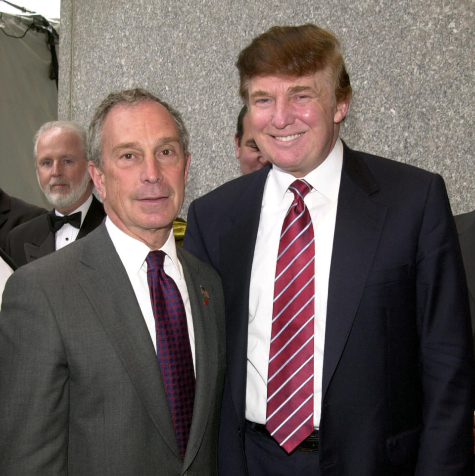 With Michael Bloomberg