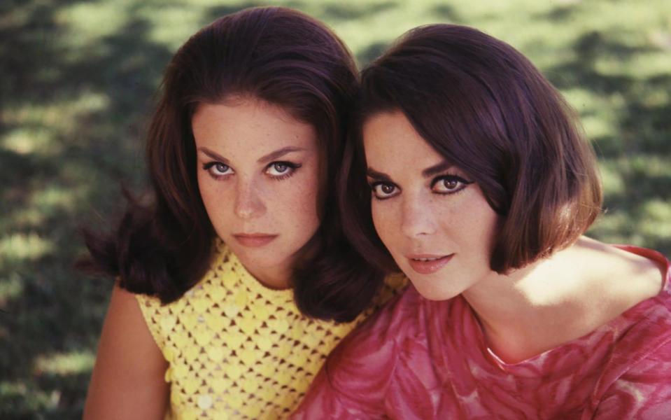 Lana and Natalie Wood in 1968 - Rex Features