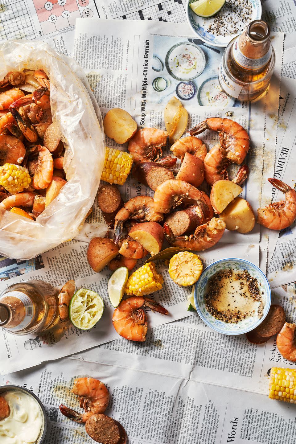 Vietnamese-Cajun Shrimp Boil