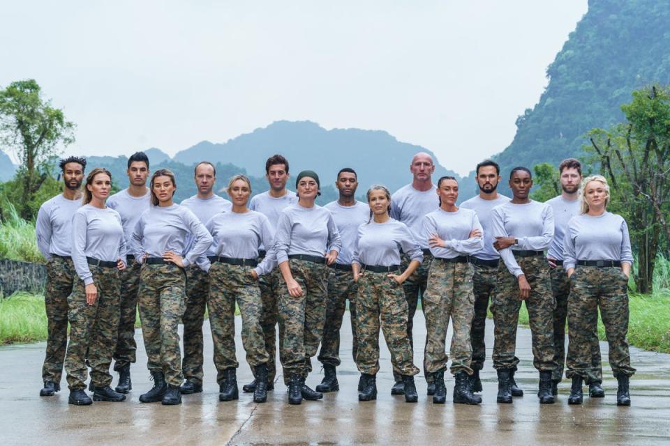 The cast of ‘Celebrity SAS: Who Dares Wins’ (Channel 4)