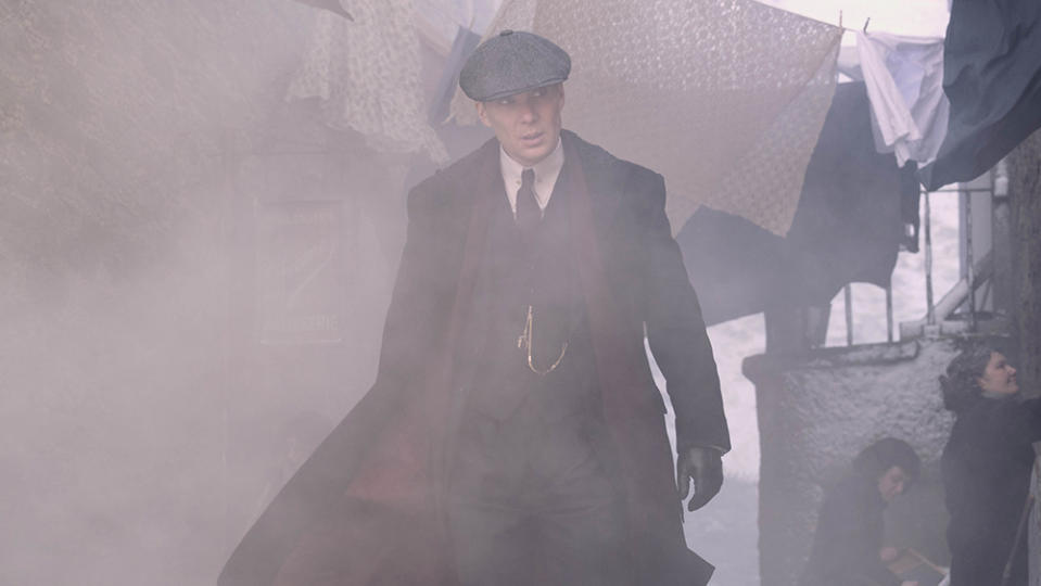 Cillian Murphy says his character Tommy Shelby is “still struggling psychologically and mentally, even at the beginning of Season 6.” - Credit: BBC/Caryn Mandabach Productions