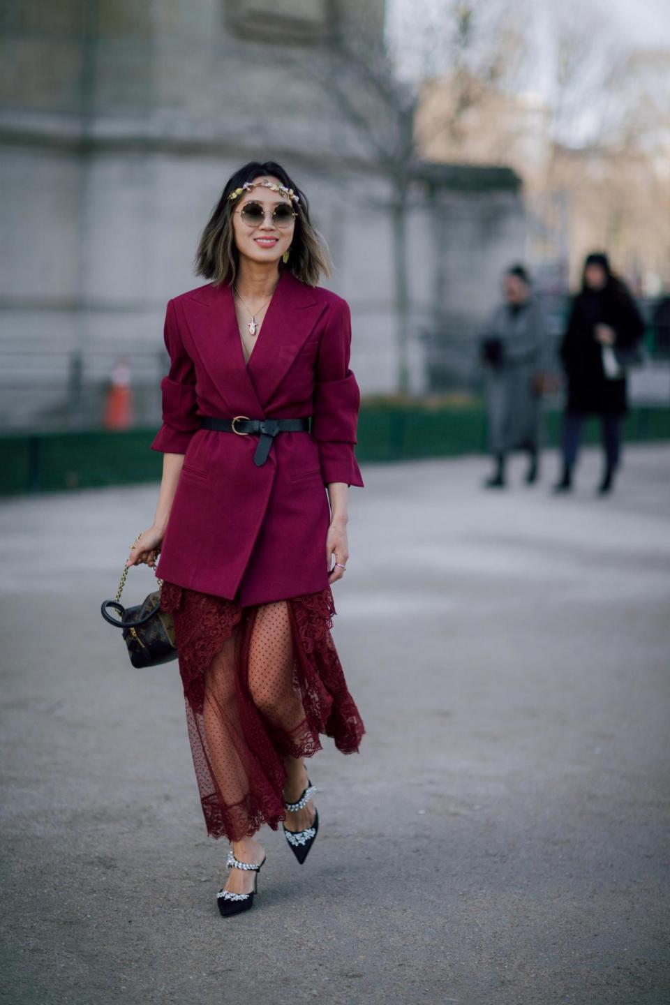 Street Style at Paris Fashion Week, Fall/Winter 2018/19 (E-Press / Splash News)