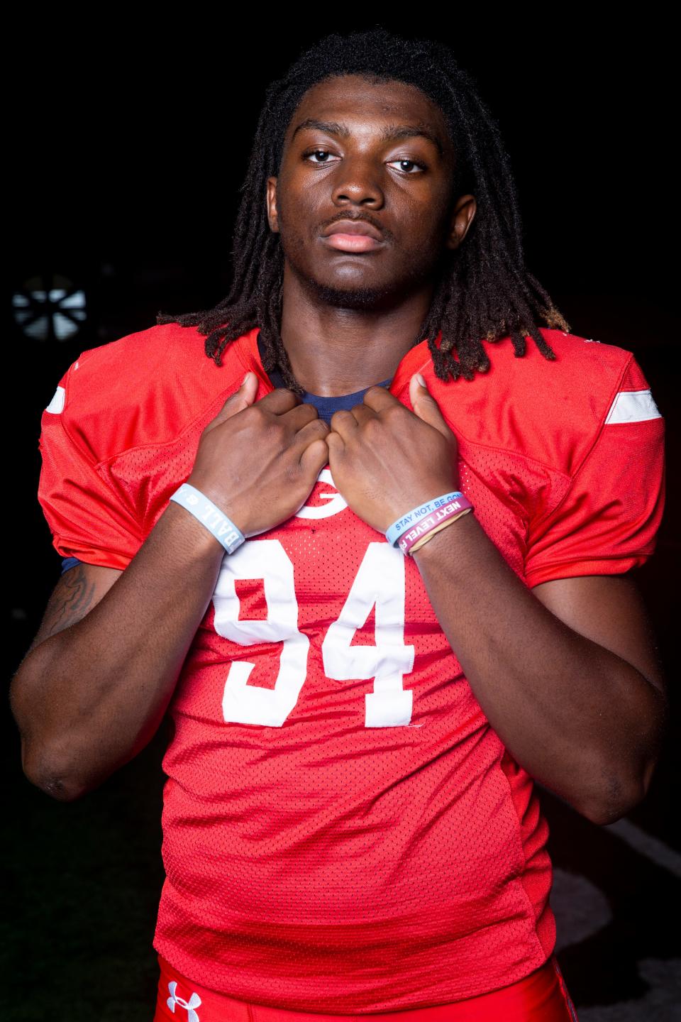 Germantown’s Daniel Anderson poses for a portrait at Collierville High School in Collierville, Tenn., on Tuesday, July 18, 2023.