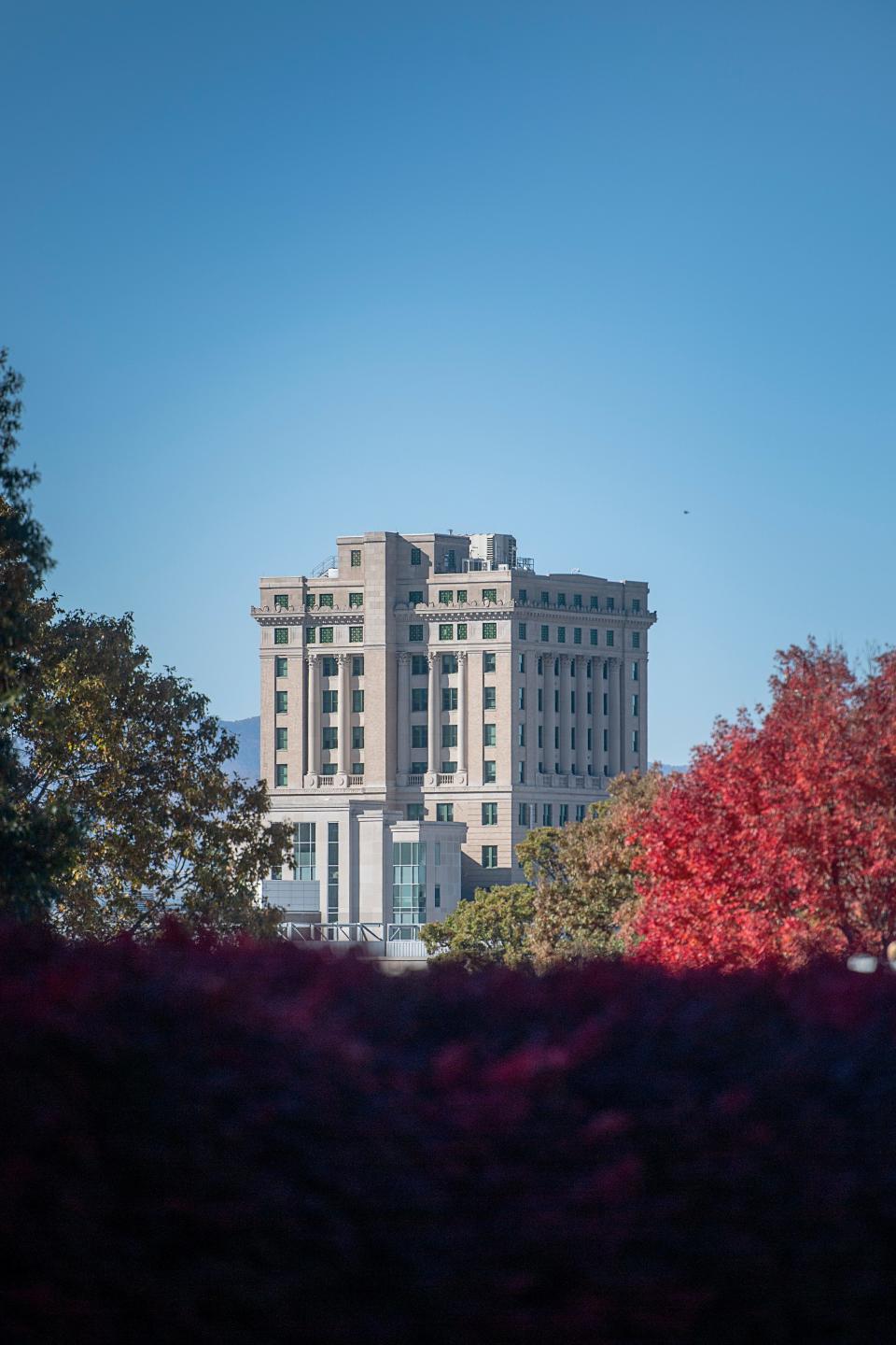 The Buncombe County Courthouse, October 25, 2023.