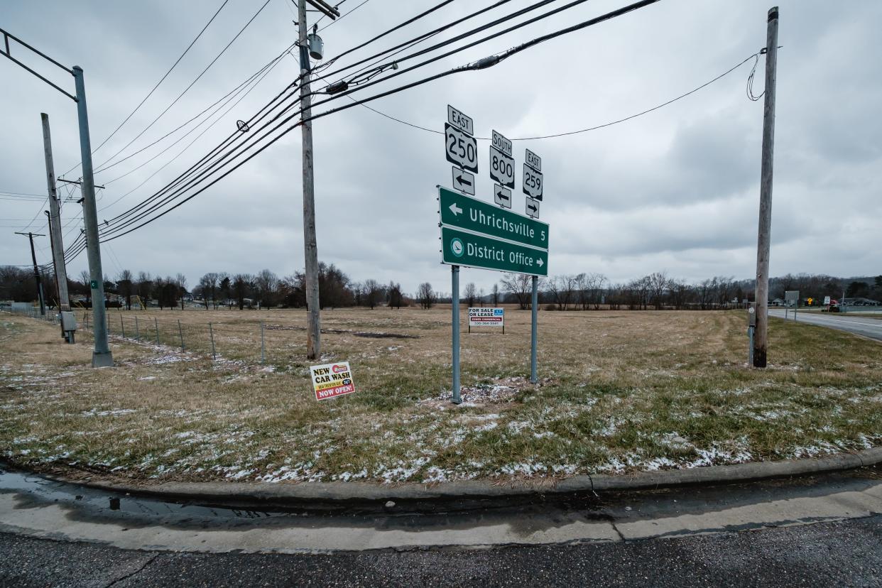 A piece of land at the corner of Brightwood Road SE and Reiser Avenue SE in New Philadelphia is being considered as a location for a proposed Tuscarawas County homeless shelter.
