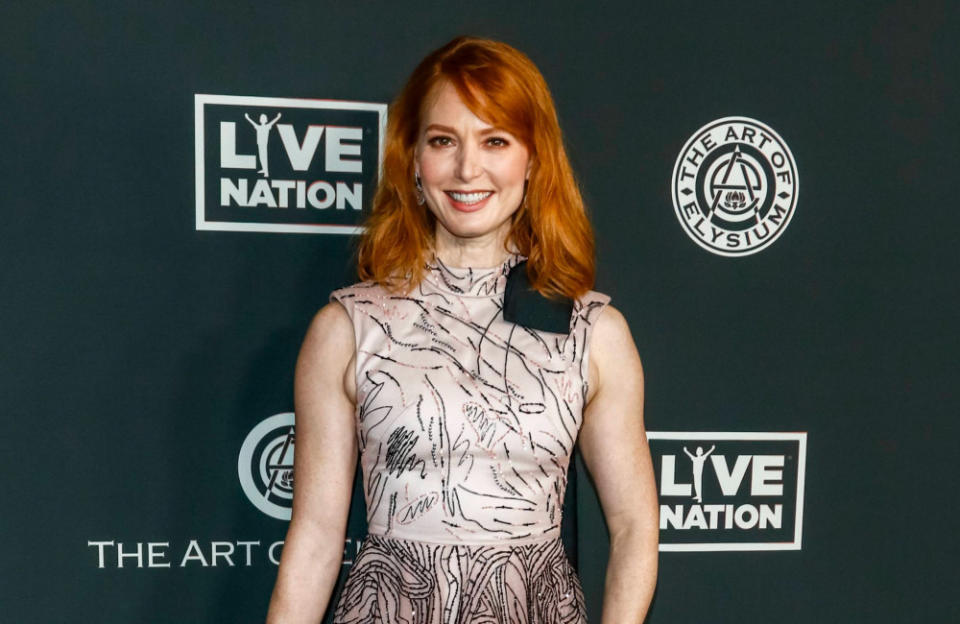 Alicia Witt reveals secret cancer battle credit:Bang Showbiz