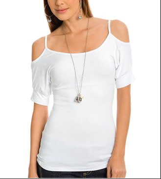 Casey Cold Shoulder Top - $34.50