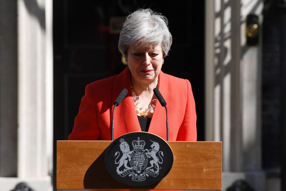 Theresa May resigned after she failed to deliver Brexit (Getty Images)