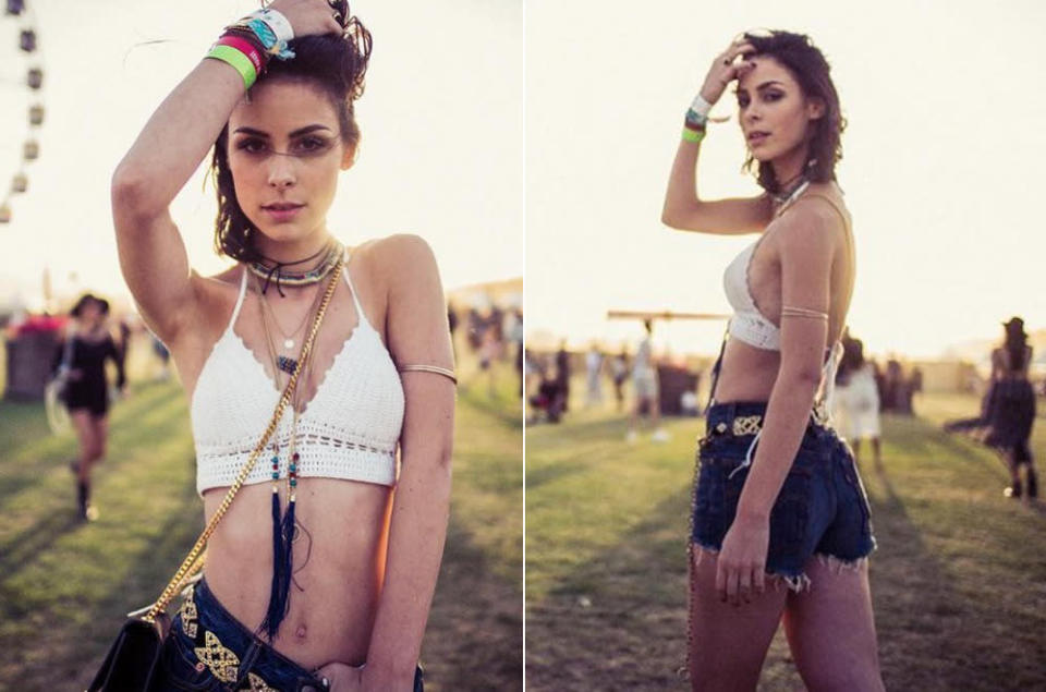Lena Meyer-Landrut wurde das Coachella-Gen offenbar in die Wiege gelegt: Den sexy Hippie-Look, für den das Musik-Festival berühmt ist, hat die … (Bilder: Instagram/lenas_view)