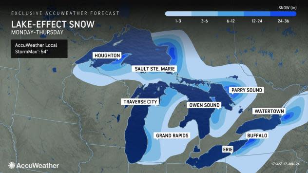 Buffalo: What causes lake-effect snow like Buffalo's storms