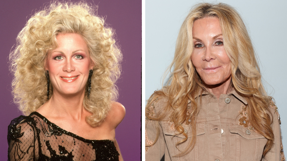 Joan Van Ark in 1983 and 2022 knots landing cast