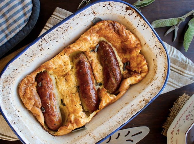 Grain Free Toad in the Hole and Onion Gravy