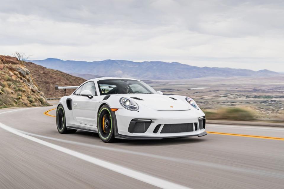 10. 2019 Porsche 911 GT3 RS — 2.8 seconds