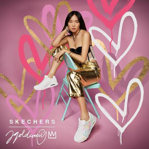 the Skechers x JGoldcrown Collection is a vibrant burst of creativity with its latest signature and stylish UNO sneakers with internationally renowned muralist, James Goldcrown. PHOTO: Skechers