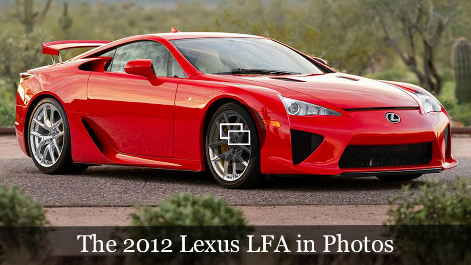 The 2012 Lexus LFA in Photos