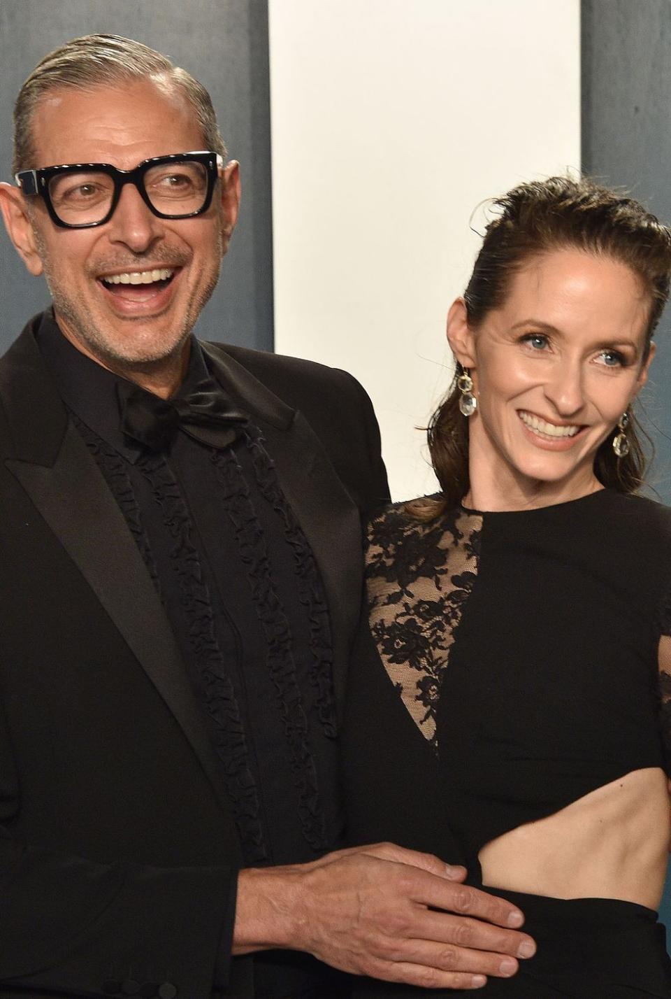 <p>Jeff Goldblum, 67, and former gymnast, Emilie Livingston, 37, got married in 2014. Since then, the happy couple, who boasts a 30-year age difference, has welcomed two sons together. </p>