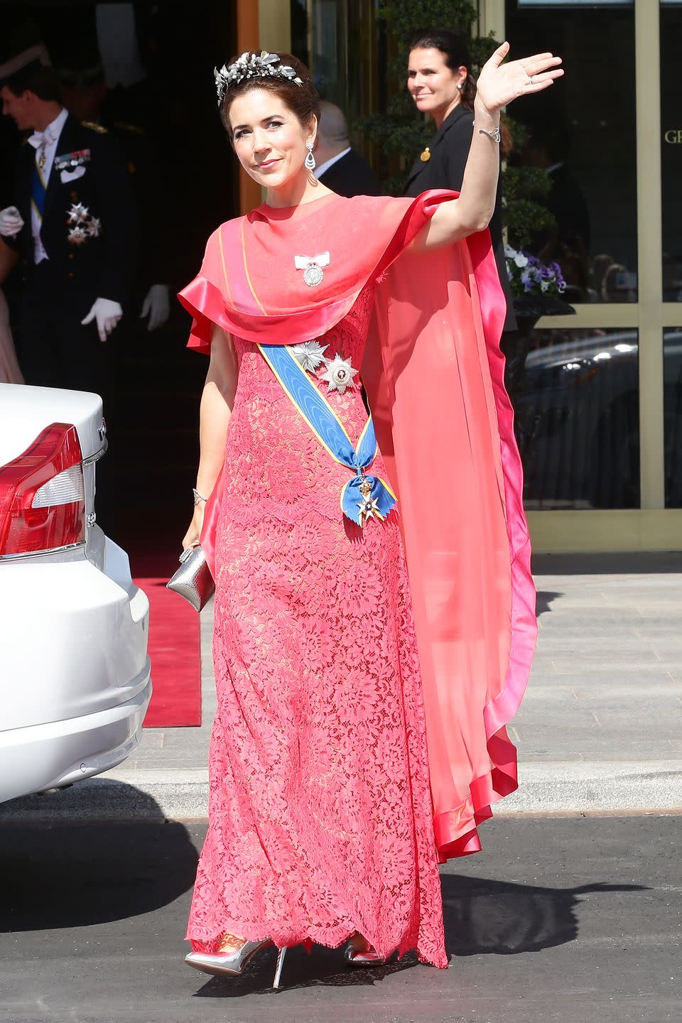 princess mary at the wedding of princess madeleine