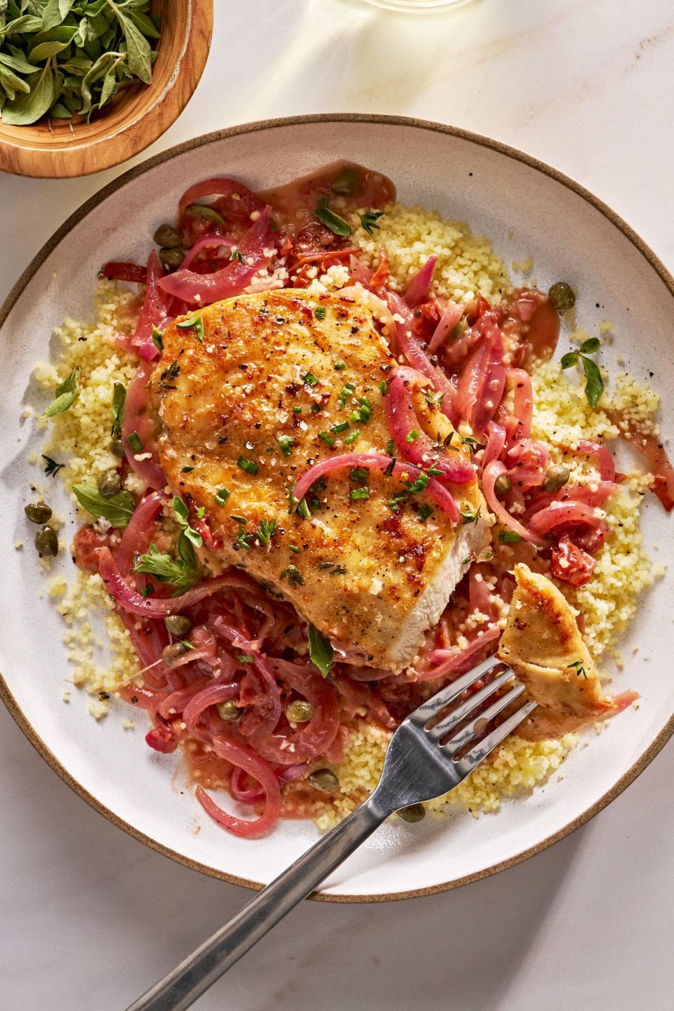 <p>We know what you're thinking: How exciting can <a href="https://www.delish.com/chicken-breast-recipes/" rel="nofollow noopener" target="_blank" data-ylk="slk:chicken breasts;elm:context_link;itc:0;sec:content-canvas" class="link ">chicken breasts</a> be? As it turns out, pretty exciting, actually. Plus, the fact that these chicken breast recipes also happen to be healthy too is really the cherry on top of the cake. Admittedly, Team Delish is solidly very much about <a href="https://www.delish.com/cooking/g2133/chicken-thighs/" rel="nofollow noopener" target="_blank" data-ylk="slk:chicken thighs;elm:context_link;itc:0;sec:content-canvas" class="link ">chicken thighs</a>, but these healthy (yet still super-satisfying) chicken breast recipes have us rethinking our allegiance, especially if <a href="https://www.delish.com/cooking/recipe-ideas/a43031875/bbq-chicken-salad-recipe/" rel="nofollow noopener" target="_blank" data-ylk="slk:BBQ chicken salad;elm:context_link;itc:0;sec:content-canvas" class="link ">BBQ chicken salad</a> is what's for dinner tonight!</p><p>When it comes to healthy eating, we think it's key to keep boredom at bay. Chicken breasts can often get a bad rap, but they're also the perfect blank canvas for endless flavor combos that would never come across as bland "health food." Personally, we can't get enough of the combo of chicken + any and all citrus. It's a light and bright way to add tons of flavor without feeling weighed down, as we did with our recipes for <a href="https://www.delish.com/cooking/recipe-ideas/recipes/a53792/chinese-chicken-salad-recipe/" rel="nofollow noopener" target="_blank" data-ylk="slk:crunchy Mandarin orange chicken salad;elm:context_link;itc:0;sec:content-canvas" class="link ">crunchy Mandarin orange chicken salad</a>, <a href="https://www.delish.com/cooking/recipe-ideas/a42676553/one-pan-coconut-lime-chicken-recipe/" rel="nofollow noopener" target="_blank" data-ylk="slk:one-pan coconut lime chicken;elm:context_link;itc:0;sec:content-canvas" class="link ">one-pan coconut lime chicken</a>, and <a href="https://www.delish.com/cooking/recipe-ideas/a37418665/skillet-chicken-and-potatoes-recipe/" rel="nofollow noopener" target="_blank" data-ylk="slk:skillet lemon lemon-herb chicken and potatoes;elm:context_link;itc:0;sec:content-canvas" class="link ">skillet lemon lemon-herb chicken and potatoes</a>.</p><p>Eating healthy also doesn't mean you have to give up those comfort food classics. Far from it! Case in point: our <a href="https://www.delish.com/cooking/recipe-ideas/a35256979/air-fryer-chicken-parmesan-recipe/" rel="nofollow noopener" target="_blank" data-ylk="slk:air-fryer chicken parm recipe;elm:context_link;itc:0;sec:content-canvas" class="link ">air-fryer chicken parm recipe</a>. It's truly unbelievable that something so crispy and indulgent-tasting doesn't use any oil. And don't get us started on our <a href="https://www.delish.com/cooking/recipe-ideas/a39818016/air-fryer-orange-chicken-recipe/" rel="nofollow noopener" target="_blank" data-ylk="slk:air-fryer orange chicken;elm:context_link;itc:0;sec:content-canvas" class="link ">air-fryer orange chicken</a>. It's sweet and savory just like the mall food court classic, but just a tiny bit better for you.</p><p>If you're on a healthy eating kick, check out all of our favorite <a href="https://www.delish.com/cooking/recipe-ideas/g3733/healthy-dinner-recipes/" rel="nofollow noopener" target="_blank" data-ylk="slk:healthy dinner recipes;elm:context_link;itc:0;sec:content-canvas" class="link ">healthy dinner recipes</a> next! <br></p>