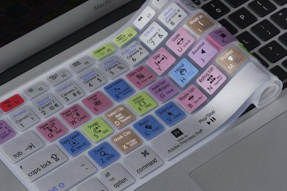 22) Adobe Premiere Pro Shortcuts Keyboard Cover