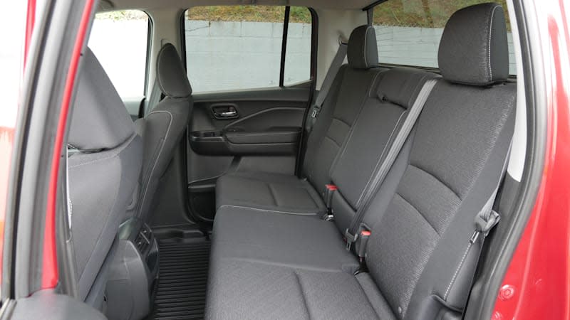 2022 Honda Ridgeline Sport back seat