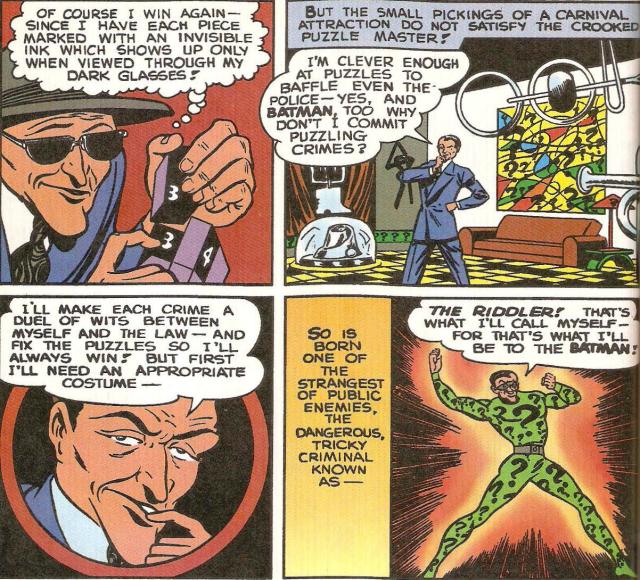 The Riddler's Bizarre Comics and Pop Culture History