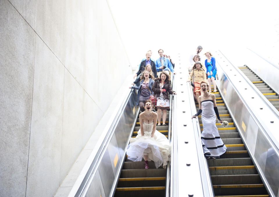 <strong>Escalators haven't been this much fun since...ever. </strong>