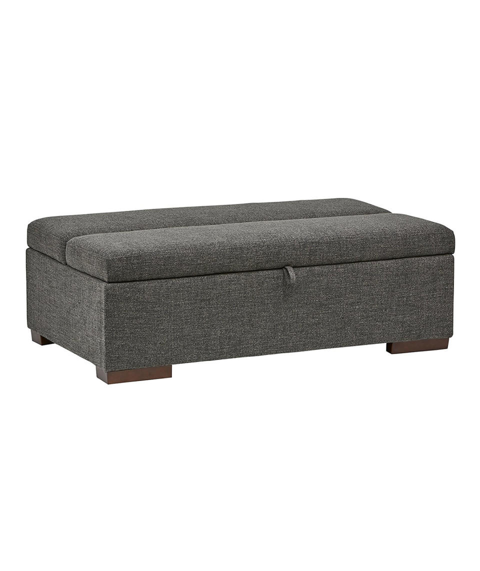 Rivet Fold Modern Ottoman Sofa Bed