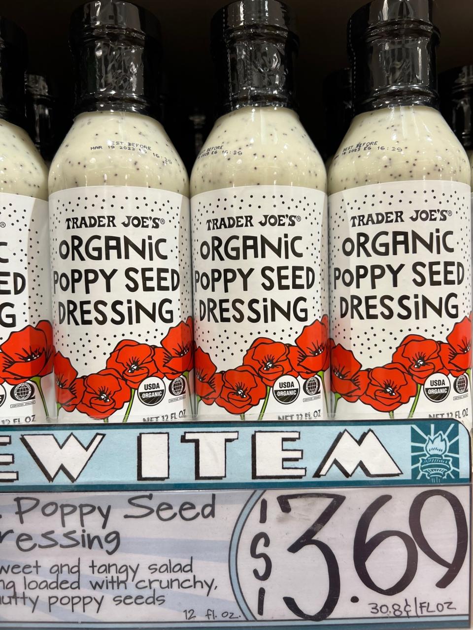 Organic Poppy Seed Dressing