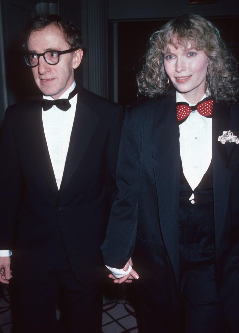 Woody Allen and Mia Farrow