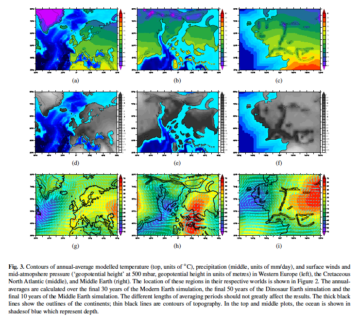 Middle earth maps climate