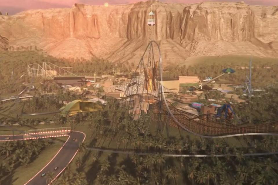<em>Six Flags Qiddiya contará con 28 juegos mecánicos y atracciones en seis tierras temáticas. Foto: Qiddiya Investment Company QIC</em>
