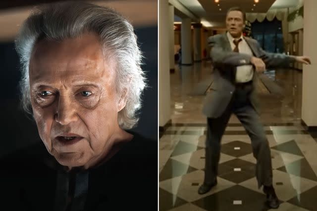 <p>Warner Bros. / Courtesy Everett Collection; Fatboy Slim</p> Christopher Walken in 'Dune: Part Two' and in Fatboy Slim's 'Weapon of Choice' video