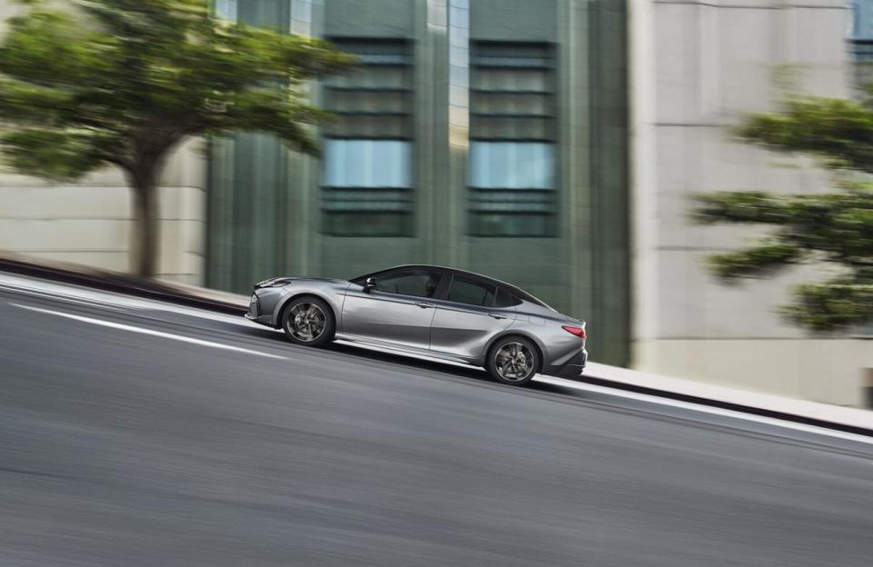 PHOTO: The ninth-generation Camry will only be available with a hybrid powertrain. (Toyota)