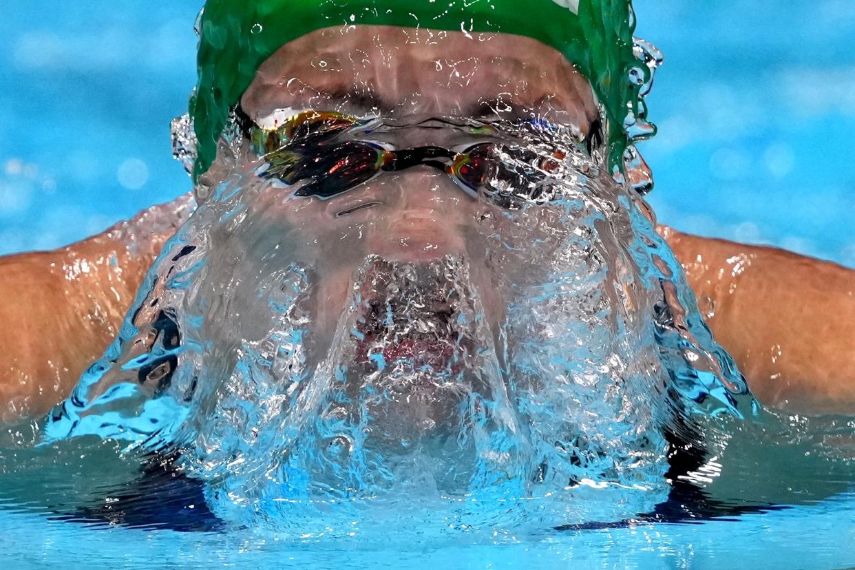 Tokyo Olympics Swimming (Copyright 2021 The Associated Press. All rights reserved)