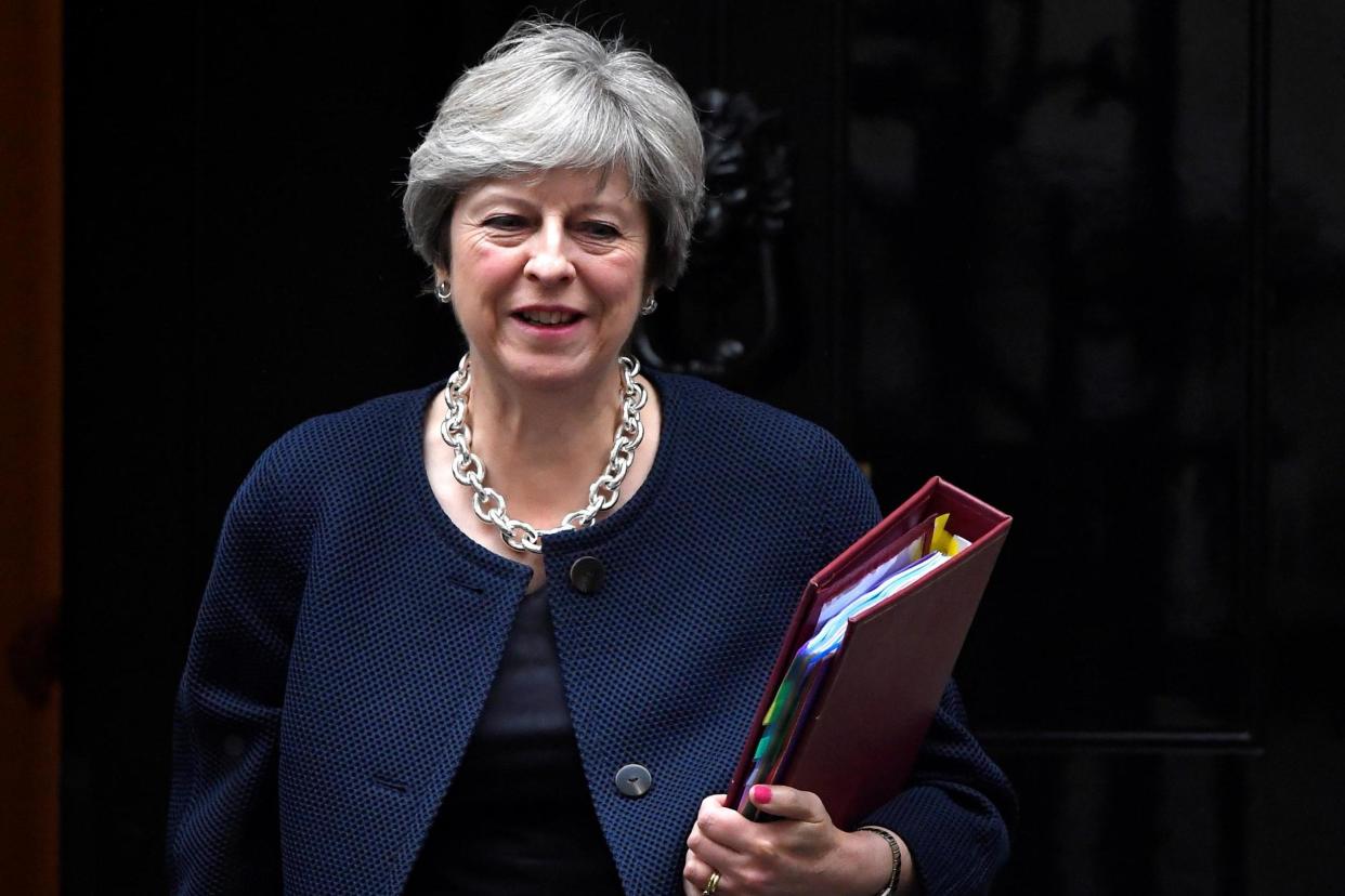 Theresa May avoided a Tory revolt on the issue in a House of Commons vote on Wednesday: REUTERS