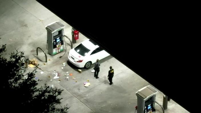 Deputies said a man was shot and killed outside a convenience store.