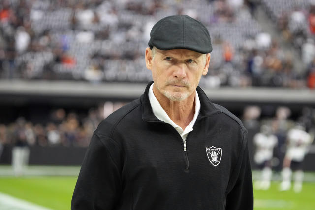 The future of Raiders general manager Mike Mayock is up in the air. (AP Photo/Rick Scuteri)