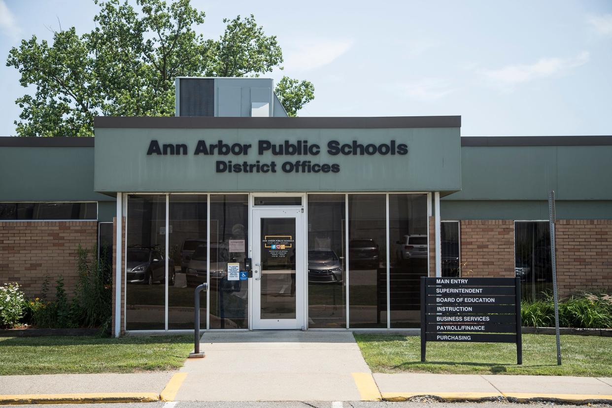 Ann Arbor Public Schools District Offices in Ann Arbor, Tuesday, July 23, 2019.