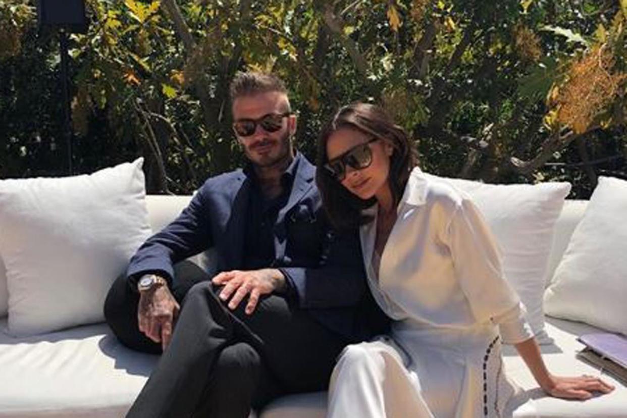 Family First: Beckham boasted spending time with her loved ones on her birthday: @VictoriaBeckham Instagram