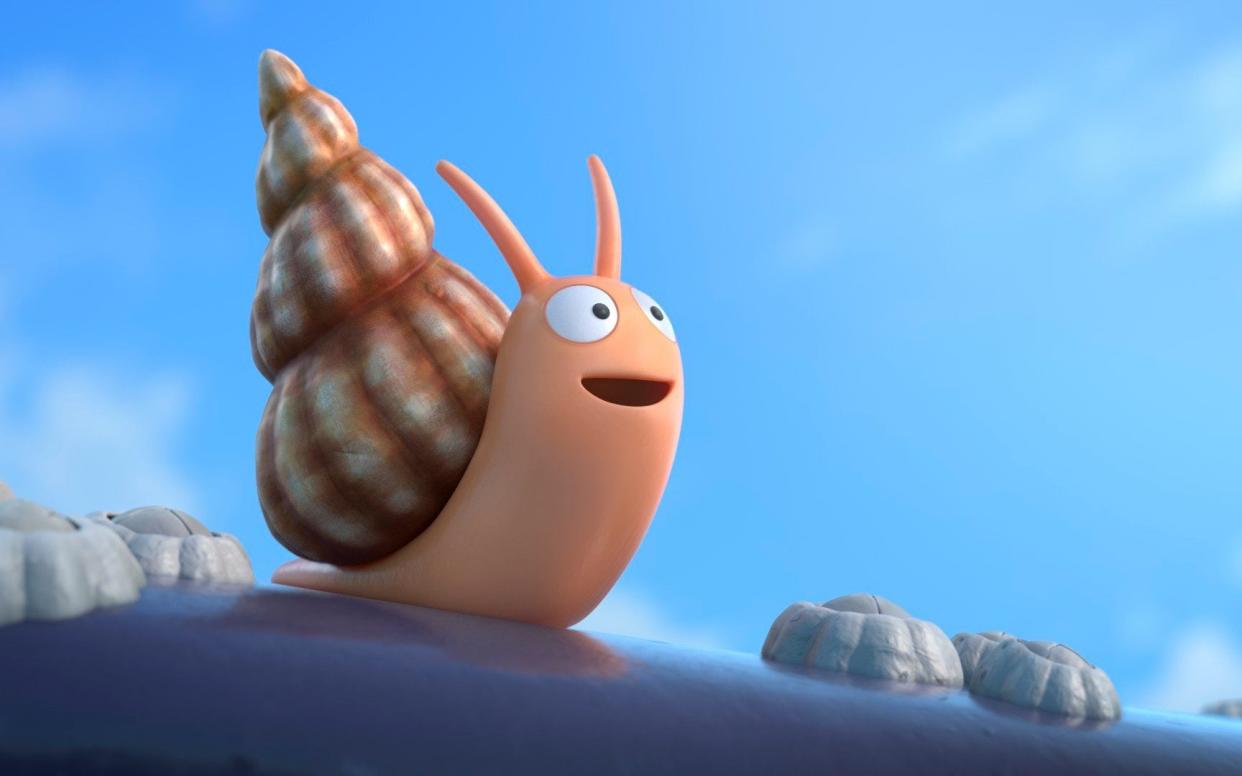 BBC One will screen Julia Donaldson's The Snail and the Whale this Christmas - WARNING: Use of this copyright image is subject to the terms of use of BBC Pictures' Digital Picture