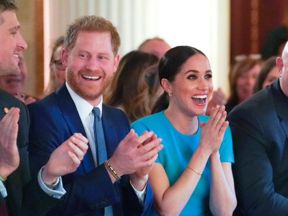 Prinz Harry und Herzogin Meghan bei einem Event im März 2020. (Bild: ALPR/AdMedia/ImageCollect)