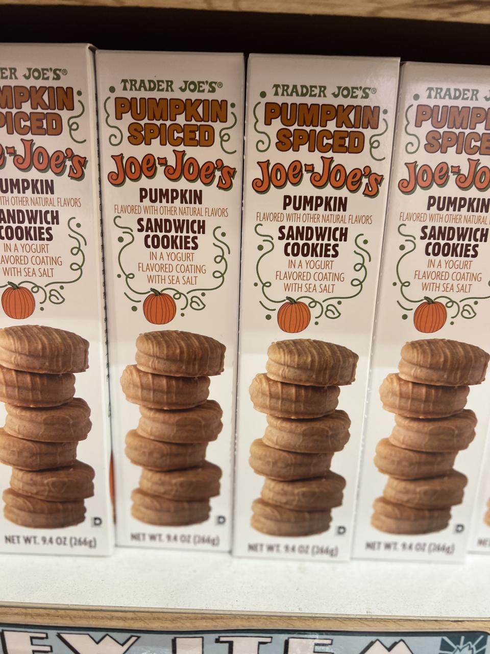 Pumpkin Spiced Joe-Joe's Sandwich Cookies