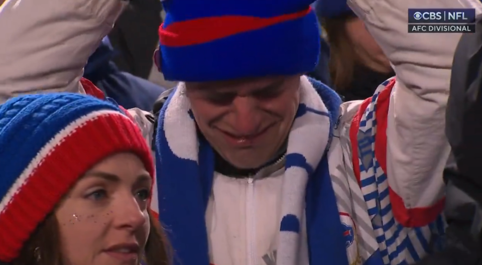 Is it healthy to cry after your team loses?