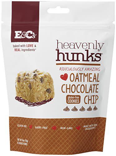 Heavenly Hunks Oatmeal Chocolate Chip Squares