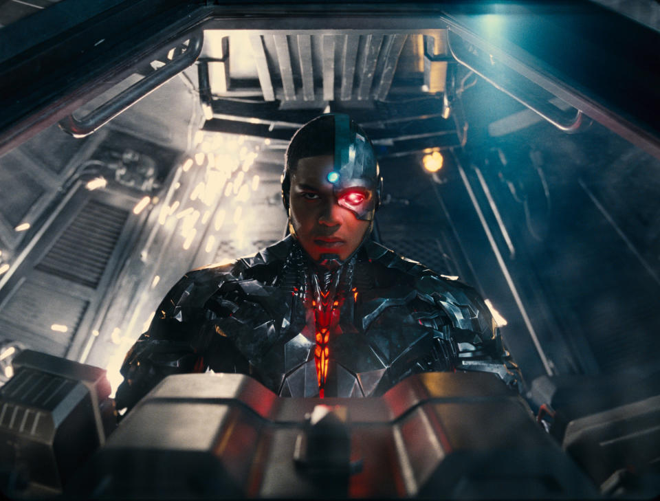Ray Fisher's Cyborg plays a more central role in Zack Snyder's Justice League (Warner Bros)