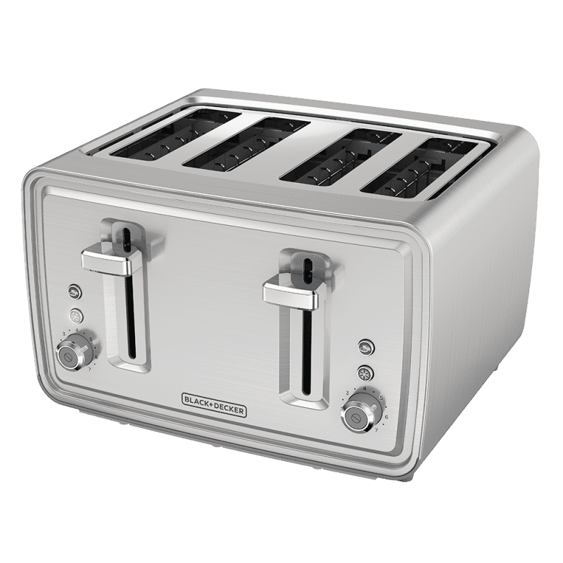 Black + Decker 4-Slice Toaster