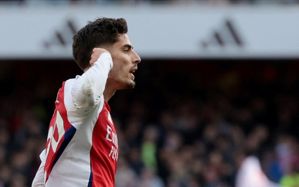 Havertz scored for a fourth successive game to help Arsenal beat Southampton on Saturday (Action Images via Reuters)