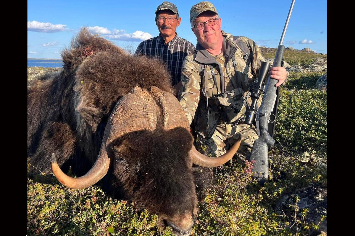 Hunter's Giant Musk Ox is a Pending World Record